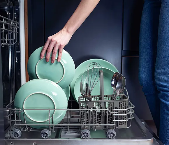 Built-in dishwasher installation services by professional technicians.