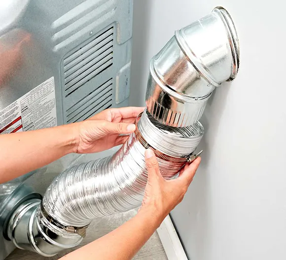 Professional dryer vent installation services for safety and efficiency.